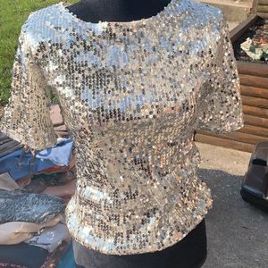 Sequin top